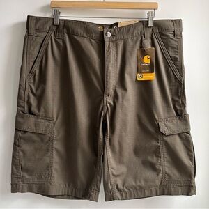Carhartt Force Broxton Cargo Shorts Relaxed Fit Rugged Flex Stretch Tarmac Sz 42